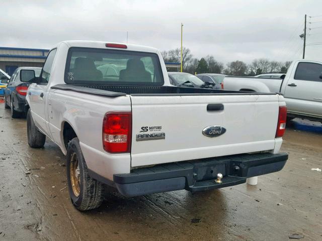 1FTYR10D16PA88008 - 2006 FORD RANGER WHITE photo 3