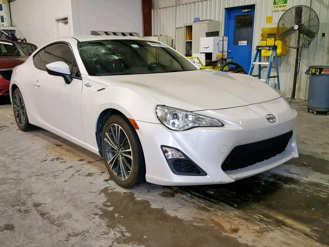 JF1ZNAA14D2722609 - 2013 TOYOTA SCION FR-S WHITE photo 1