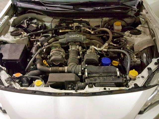 JF1ZNAA14D2722609 - 2013 TOYOTA SCION FR-S WHITE photo 7