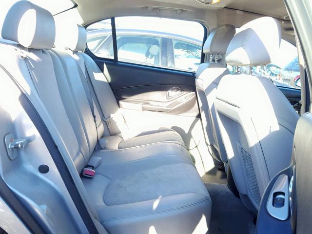 1G1ZU53816F298356 - 2006 CHEVROLET MALIBU LTZ ვერცხლისფერი ფოტო 6