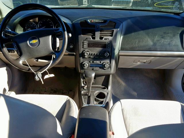 1G1ZU53816F298356 - 2006 CHEVROLET MALIBU LTZ ვერცხლისფერი ფოტო 9