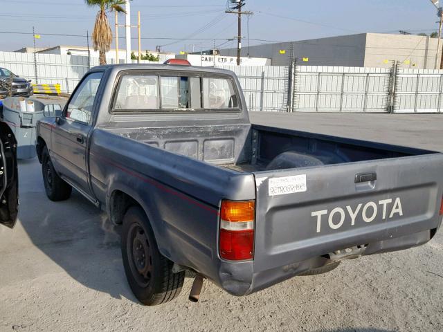 4TARN81A1RZ252147 - 1994 TOYOTA PICKUP 1/2 GRAY photo 3