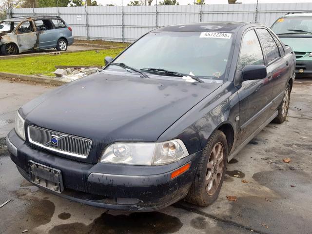 YV1VS29511F607964 - 2001 VOLVO S40 1.9T BLUE photo 2