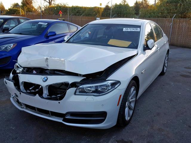 WBA5E1C52ED221021 - 2014 BMW ACTIVEHYBR WHITE photo 2