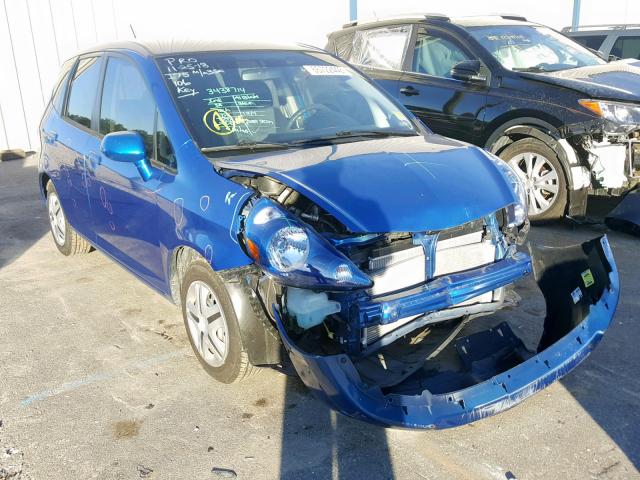 JHMGD38408S032702 - 2008 HONDA FIT BLUE photo 1