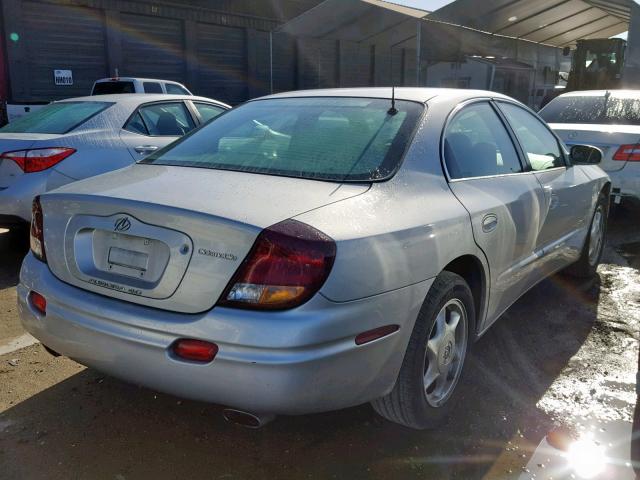 1G3GS64C334123238 - 2003 OLDSMOBILE AURORA 4.0 SILVER photo 4