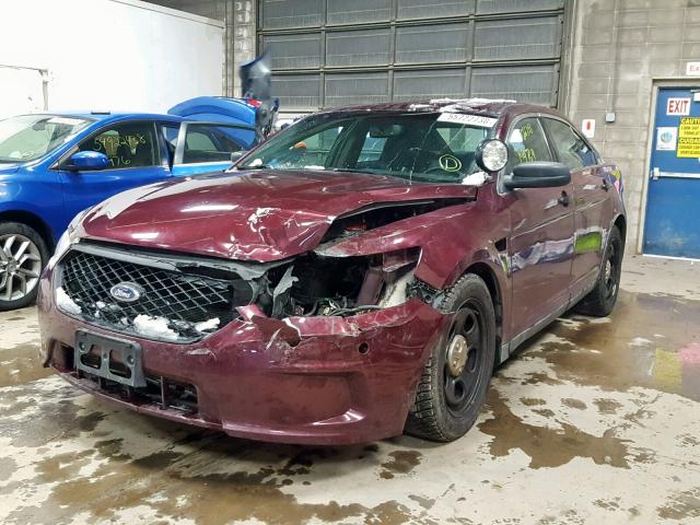 1FAHP2M87DG218644 - 2013 FORD TAURUS POL PURPLE photo 2