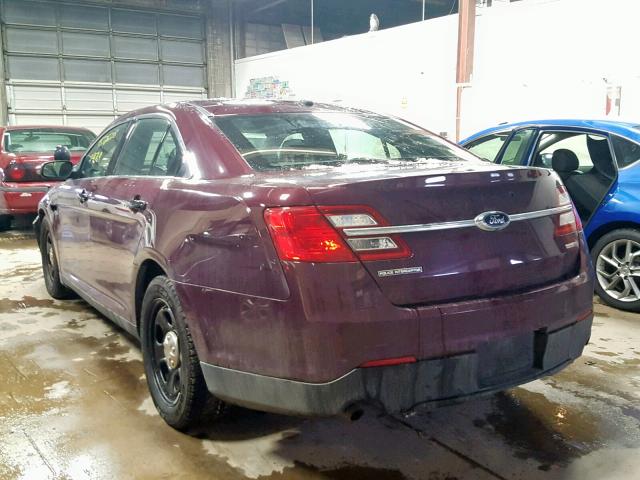 1FAHP2M87DG218644 - 2013 FORD TAURUS POL PURPLE photo 3