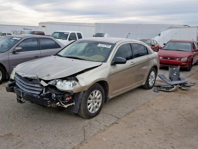 1C3LC46J38N140719 - 2008 CHRYSLER SEBRING LX GOLD photo 2