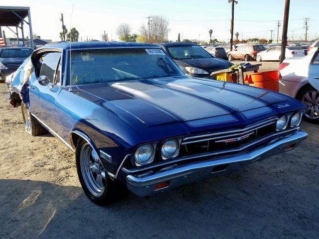 136378Z153140 - 1968 CHEVROLET CHEVELL BLUE photo 1