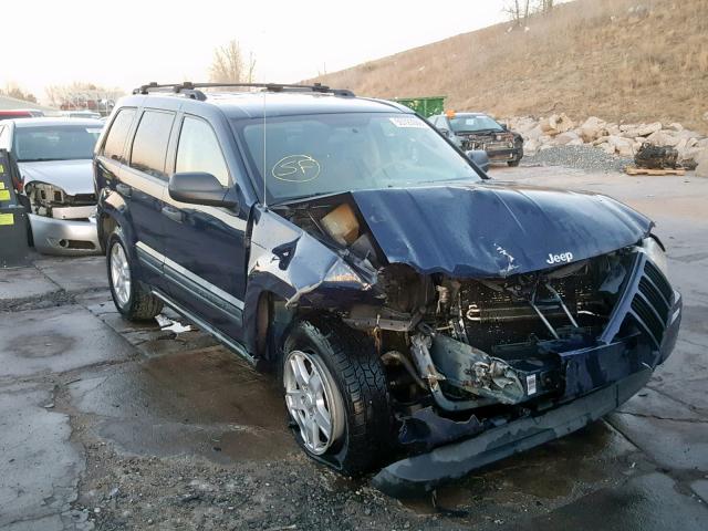 1J8GR48K06C137957 - 2006 JEEP GRAND CHER BLUE photo 1