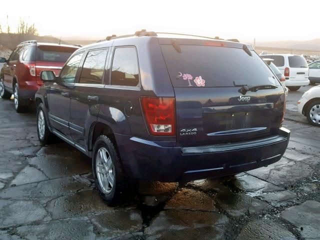 1J8GR48K06C137957 - 2006 JEEP GRAND CHER BLUE photo 3