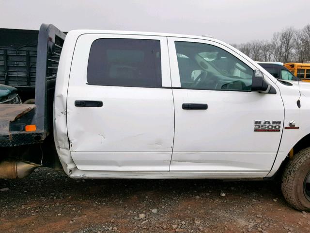 3C7WRTCL0GG112734 - 2016 RAM 3500 WHITE photo 9