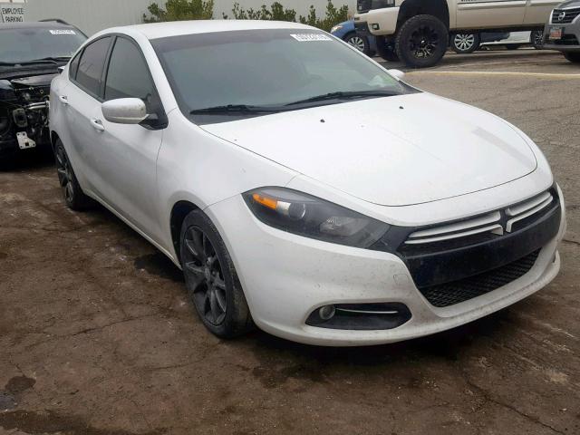 1C3CDFBA9DD198042 - 2013 DODGE DART SXT WHITE photo 1