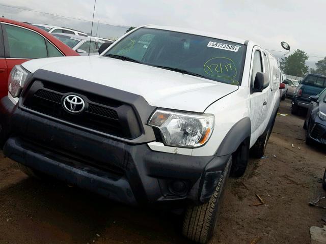 5TFTX4GN8FX045267 - 2015 TOYOTA TACOMA PRE WHITE photo 2