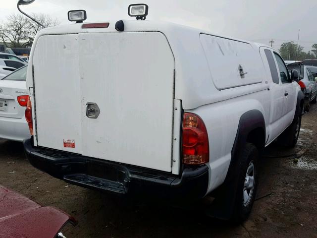 5TFTX4GN8FX045267 - 2015 TOYOTA TACOMA PRE WHITE photo 4