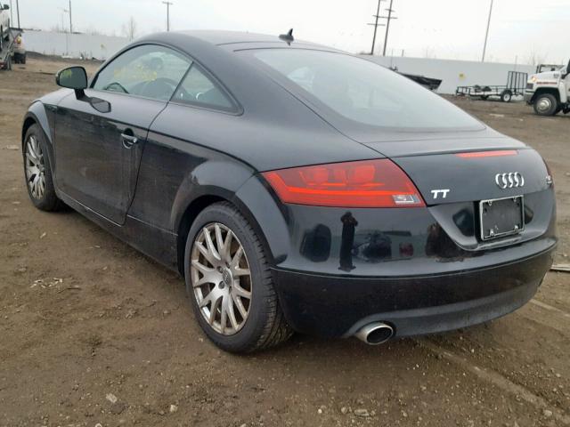 TRUDD38J681023153 - 2008 AUDI TT 3.2 QUA BLACK photo 3