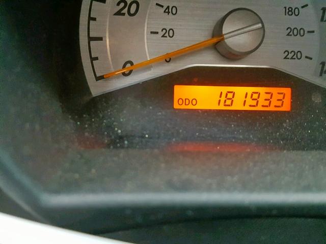 JTKDE167890288630 - 2009 TOYOTA SCION TC შავი ფოტო 8