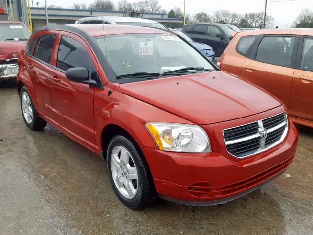 1B3HB48A29D136476 - 2009 DODGE CALIBER SX RED photo 1