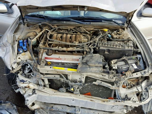 JN1CA31D81T812839 - 2001 NISSAN MAXIMA GXE TAN photo 7