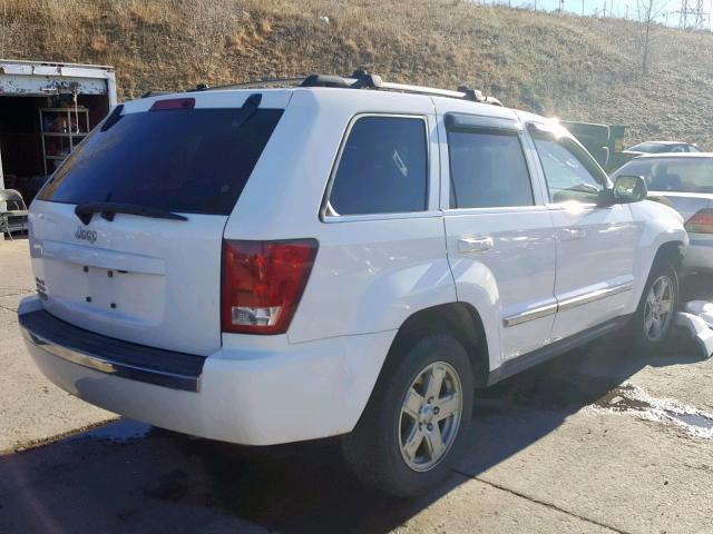 1J4HR58N96C114621 - 2006 JEEP GRAND CHER WHITE photo 4