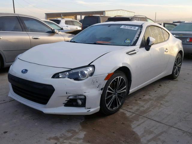 JF1ZCAC13G9601990 - 2016 SUBARU BRZ 2.0 LI WHITE photo 2