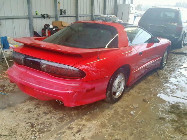 2G2FV22P7P2212652 - 1993 PONTIAC FIREBIRD F RED photo 4