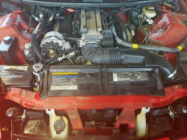 2G2FV22P7P2212652 - 1993 PONTIAC FIREBIRD F RED photo 7