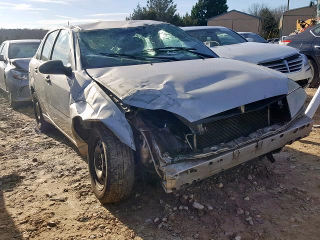 1FAFP34N75W317376 - 2005 FORD FOCUS ZX4 SILVER photo 1