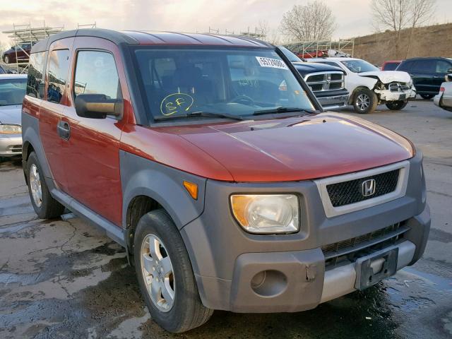 5J6YH28695L012342 - 2005 HONDA ELEMENT EX ORANGE photo 1