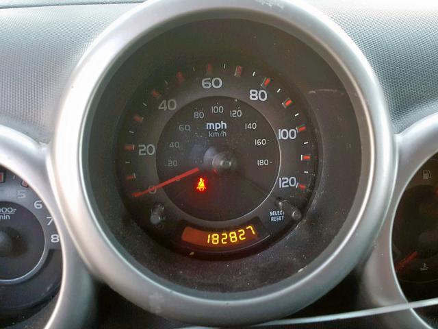 5J6YH28695L012342 - 2005 HONDA ELEMENT EX ORANGE photo 8