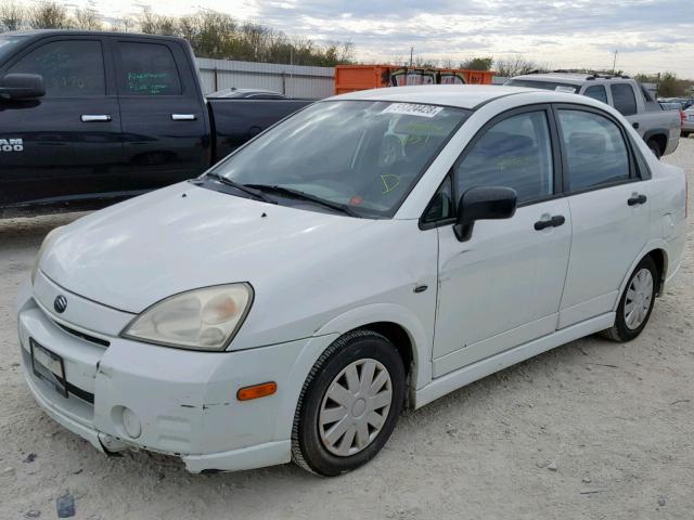 JS2RA41S635151451 - 2003 SUZUKI AERIO S WHITE photo 2