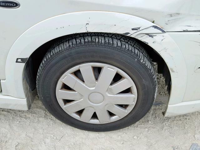 JS2RA41S635151451 - 2003 SUZUKI AERIO S WHITE photo 9