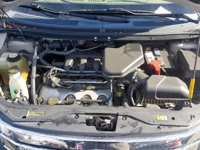 2FMDK38C57BA56371 - 2007 FORD EDGE SEL GOLD photo 7