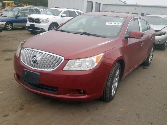 1G4GC5ECXBF174515 - 2011 BUICK LACROSSE C BURGUNDY photo 2