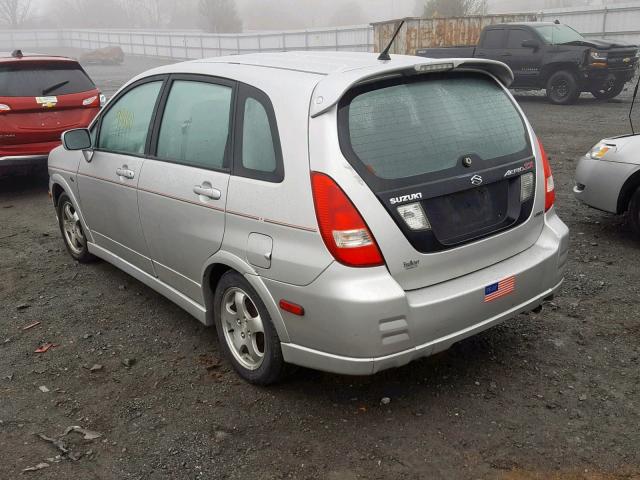 JS2RD61H845252189 - 2004 SUZUKI AERIO SX SILVER photo 3