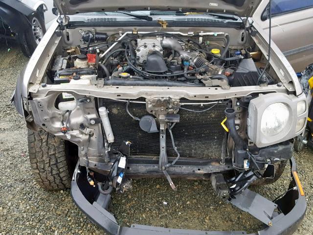 5N1MD28Y94C628599 - 2004 NISSAN XTERRA SE GRAY photo 7