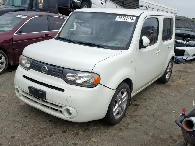 JN8AZ28R79T122170 - 2009 NISSAN CUBE BASE WHITE photo 2