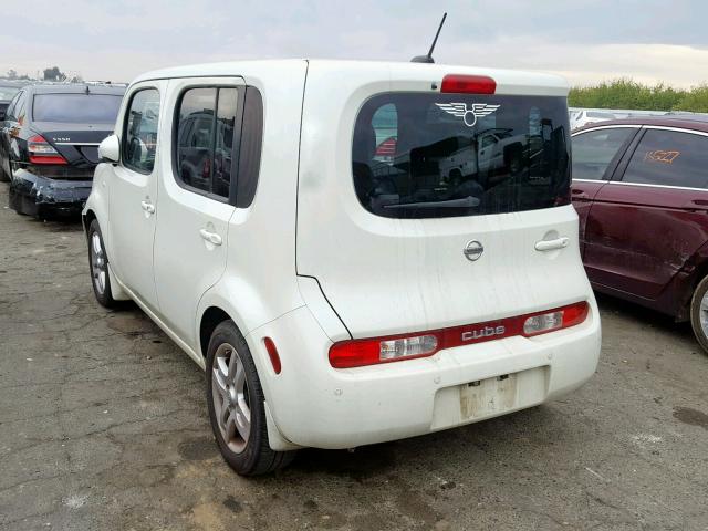 JN8AZ28R79T122170 - 2009 NISSAN CUBE BASE WHITE photo 3