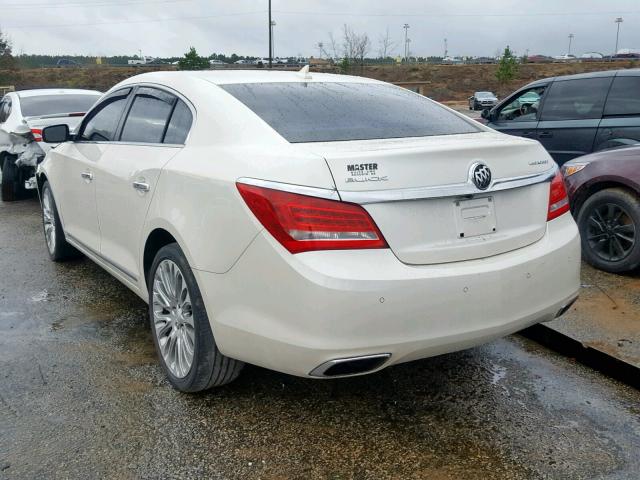 1G4GF5G31EF210004 - 2014 BUICK LACROSSE T WHITE photo 3