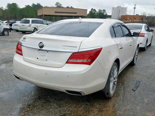 1G4GF5G31EF210004 - 2014 BUICK LACROSSE T WHITE photo 4