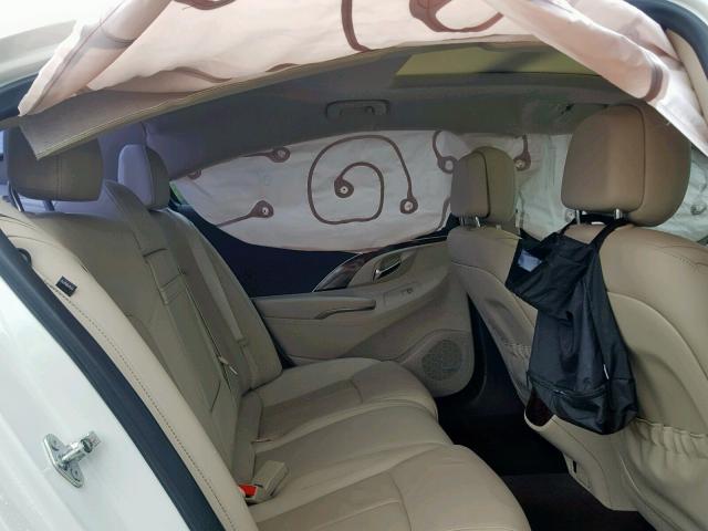 1G4GF5G31EF210004 - 2014 BUICK LACROSSE T WHITE photo 6