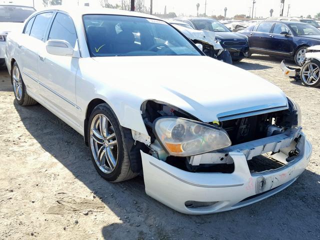 JNKBF01A56M800114 - 2006 INFINITI Q45 WHITE photo 1