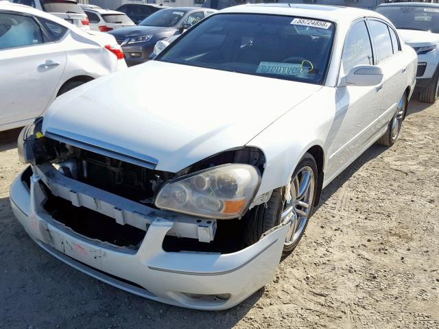 JNKBF01A56M800114 - 2006 INFINITI Q45 WHITE photo 2