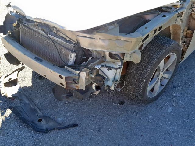 1G1ZC5E0XCF177895 - 2012 CHEVROLET MALIBU 1LT TAN photo 9