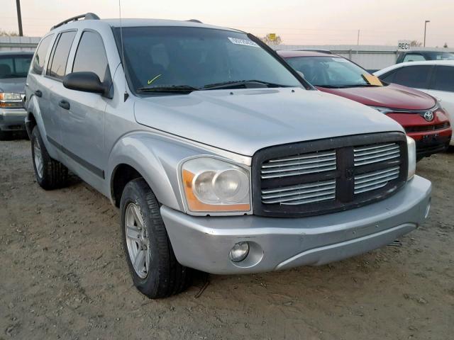 1D4HB48N36F170902 - 2006 DODGE DURANGO SL SILVER photo 1