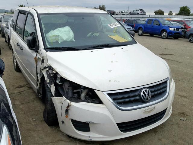 2V4RW4D10AR280337 - 2010 VOLKSWAGEN ROUTAN S WHITE photo 1