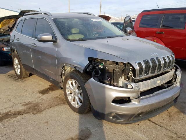 1C4PJLCS1FW531224 - 2015 JEEP CHEROKEE L SILVER photo 1