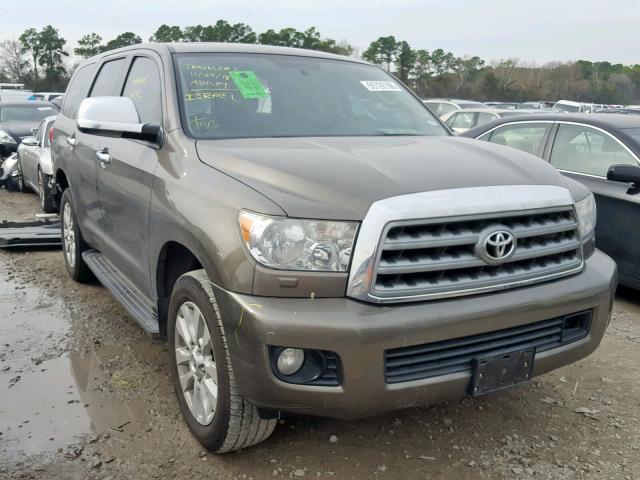 5TDYY5G19CS040893 - 2012 TOYOTA SEQUOIA PL GRAY photo 1