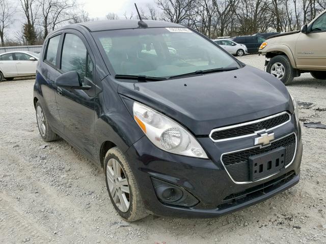 KL8CA6S92EC508347 - 2014 CHEVROLET SPARK LS BLACK photo 1